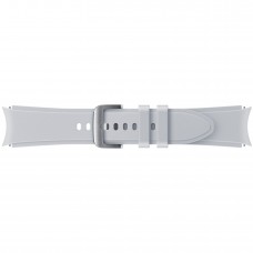 Ремінець Samsung Ridge Sport Band для Samsung Galaxy (20mm, S/M) / Watch 4 / Watch 5 / Watch 6 Silver (ET-SFR88SSEGRU) OEM (ET-SFR88SSEGRU-OEM)