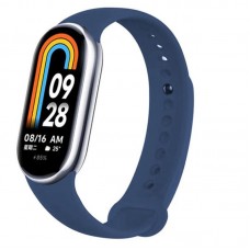 Силіконовий ремінець BeCover для Xiaomi Mi Smart Band 8 Blue Horizon (709380)