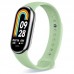 Силіконовий ремінець BeCover для Xiaomi Mi Smart Band 8 Light Green (709404)