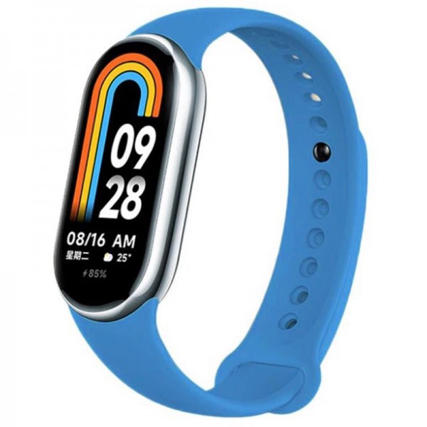 Силіконовий ремінець BeCover для Xiaomi Mi Smart Band 8 Royal Blue (709408)