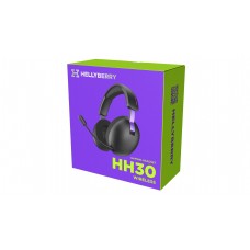 Bluetooth-гарнiтура Hator Hellyberry HH30 Wireless Black/Violet (HH30_wireless_BV) Bluetooth-гарнiтура Hator Hellyberry HH30 Wireless Black/Violet (HH30_wireless_BV)