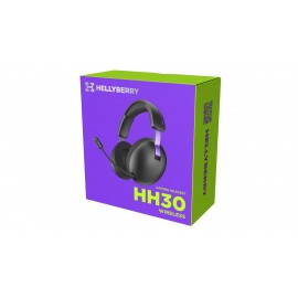 Bluetooth-гарнiтура Hator Hellyberry HH30 Wireless Black/Violet (HH30_wireless_BV) Bluetooth-гарнiтура Hator Hellyberry HH30 Wireless Black/Violet (HH30_wireless_BV)