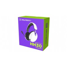 Bluetooth-гарнiтура Hator Hellyberry HH30 Wireless White/Violet (HH30_wireless_WV) Bluetooth-гарнiтура Hator Hellyberry HH30 Wireless White/Violet (HH30_wireless_WV)