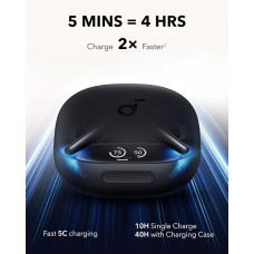 Bluetooth-гарнітура Anker SoundCore Liberty 4 Pro Black Matte (A3954G11) Bluetooth-гарнітура Anker SoundCore Liberty 4 Pro Black Matte (A3954G11)