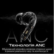 Bluetooth-гарнітура HiFuture Flybuds4 Black (flybuds4.black)