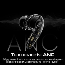 Bluetooth-гарнітура HiFuture Flybuds4 Black (flybuds4.black)