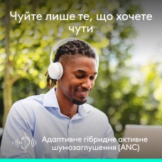 Bluetooth-гарнітура Logitech Zone Wireless 2 ES Off-White (981-001508) Bluetooth-гарнітура Logitech Zone Wireless 2 ES Off-White (981-001508)