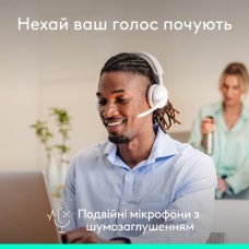 Bluetooth-гарнітура Logitech Zone Wireless 2 ES Off-White (981-001508) Bluetooth-гарнітура Logitech Zone Wireless 2 ES Off-White (981-001508)