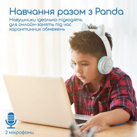 Bluetooth-гарнітура Promate Panda Aqua (panda.aqua)