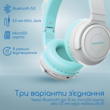 Bluetooth-гарнітура Promate Panda Aqua (panda.aqua) Bluetooth-гарнітура Promate Panda Aqua (panda.aqua)