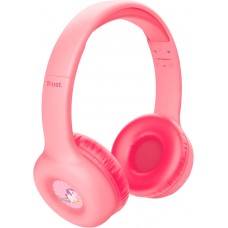 Bluetooth-гарнітура Trust On-ear Nouna Kids, Wireless Pink (25274) (25274_TRUST)