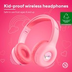 Bluetooth-гарнітура Trust On-ear Nouna Kids, Wireless Pink (25274) (25274_TRUST)
