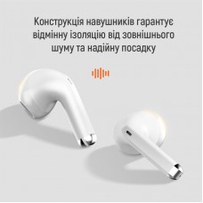 Bluetooth-гарнітура СolorWay Slim TWS-2 Earbuds White (CW-TWS2WT) Bluetooth-гарнітура СolorWay Slim TWS-2 Earbuds White (CW-TWS2WT)