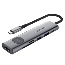 USB-хаб Boyye UC-721 USB Type-C 7-в-1 (UC-721)