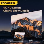 USB-хаб Essager 8 in 1 USB-C Hub with 10Gbps M.2 NVMe SSD Enclosure (EHB08-QK0G-Z) USB-хаб Essager 8 in 1 USB-C Hub with 10Gbps M.2 NVMe SSD Enclosure (EHB08-QK0G-Z)