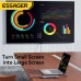 USB-хаб Essager 8 in 1 USB-C Hub with 10Gbps M.2 NVMe SSD Enclosure (EHB08-QK0G-Z)