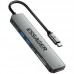 USB-хаб Essager QingHong 7 in 1 USB-C Hub (EHB07-QH0G-Z)