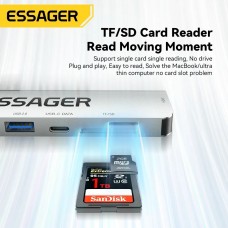 USB-хаб Essager QingHong 7 in 1 USB-C Hub (EHB07-QH0G-Z)