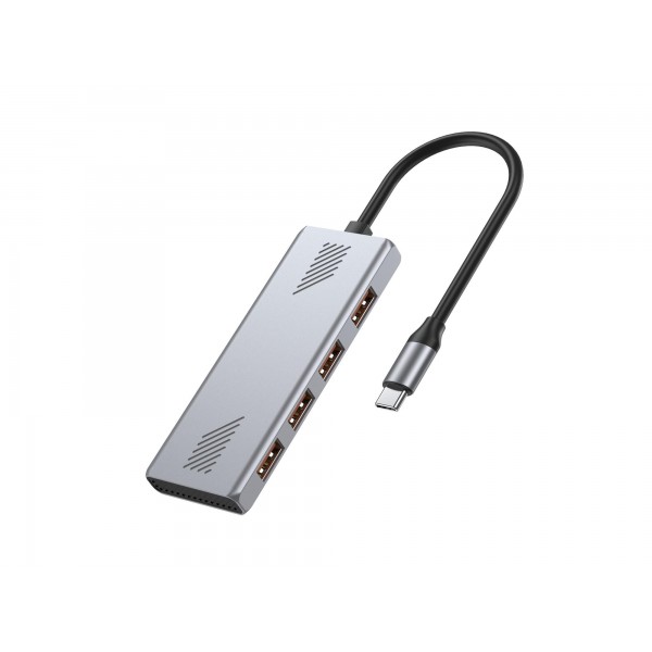 USB-хаб Gembird USB Type-C 4-в-1 (UHB-CM-U310-A4-01)
