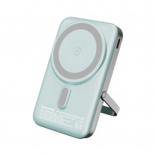 Універсальна мобільна батарея ColorWay 15W MagSafe Watch Wireless 10000mAh Aquamarine (CW-PB100LPA2MT-WPDD)