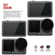Гидрогелевая пленка ArmorStandart для DJI Osmo Action 6 Big Screen + Small Screen + Camera Lens (ARM93848)
