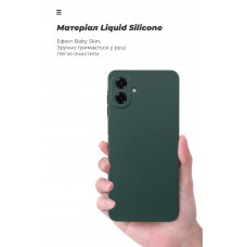 Чохол ArmorStandart ICON для Samsung A08 4G Camera cover Dark Green (ARM92951)