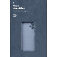Чохол ArmorStandart ICON для Samsung A08 4G Camera cover Winter Blue (ARM92953)