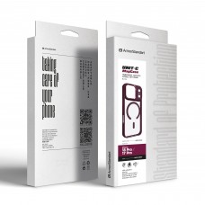 Чохол ArmorStandart Unit MagCase для Apple iPhone 18 Pro / 17 Pro Dark Cherry (ARM92345)