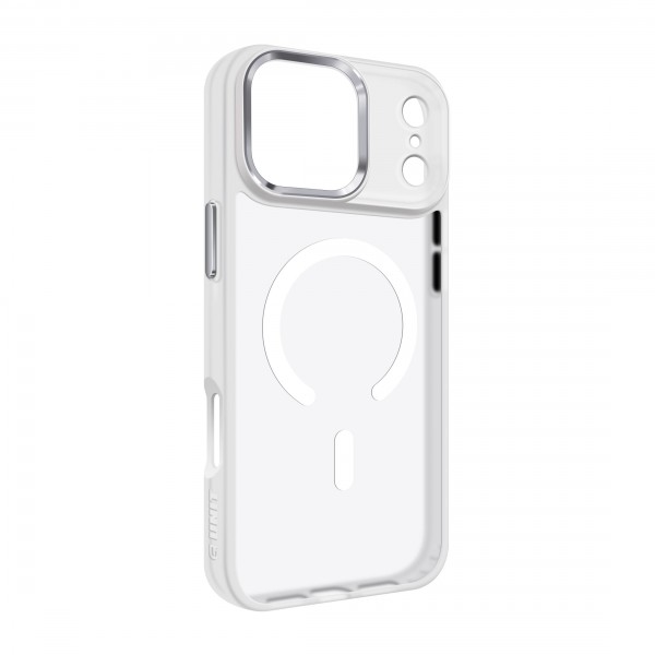 Чохол ArmorStandart Unit MagCase для Apple iPhone 18 Pro Max / 17 Pro Max Matte Clear Silver (ARM92349)