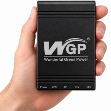Портативне джерело живлення для роутера ArmorStandart 103 DC mini UPS 10400mAh Black (ARM93868)