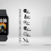Гідрогелева плівка ArmorStandart Matte для Xiaomi Smart Band 11 Active 6 шт. (ARM94316)