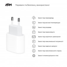 Сетевое зарядное устройство ArmorStandart AMHJ83 20W 1Type-C White (ARM58528)