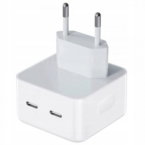 Сетевое зарядное устройство ARS 35W Dual Port 2Type-C White (ARM62028)