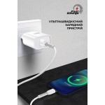 Сетевое зарядное устройство ArmorStandart AR012 1USB 24W 5A + USB-Lightning cable White (ARM69894) Сетевое зарядное устройство ArmorStandart AR012 1USB 24W 5A + USB-Lightning cable White (ARM69894)
