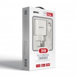 Сетевое зарядное устройство ArmorStandart AR012 1USB 24W 5A + USB-Lightning cable White (ARM69894) Сетевое зарядное устройство ArmorStandart AR012 1USB 24W 5A + USB-Lightning cable White (ARM69894)