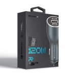 Автомобильное зарядное устройство ArmorStandart Resolute Power ASPP-21 PD 100W 5A 2Type-C 1USB Grey (ARM70026) Автомобильное зарядное устройство ArmorStandart Resolute Power ASPP-21 PD 100W 5A 2Type-C 1USB Grey (ARM70026)