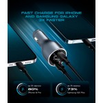 Автомобильное зарядное устройство ArmorStandart Resolute Power ASPP-21 PD 100W 5A 2Type-C 1USB Grey (ARM70026) Автомобильное зарядное устройство ArmorStandart Resolute Power ASPP-21 PD 100W 5A 2Type-C 1USB Grey (ARM70026)