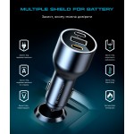 Автомобильное зарядное устройство ArmorStandart Resolute Power ASPP-21 PD 100W 5A 2Type-C 1USB Grey (ARM70026) Автомобильное зарядное устройство ArmorStandart Resolute Power ASPP-21 PD 100W 5A 2Type-C 1USB Grey (ARM70026)