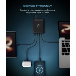 Сетевое зарядное устройство ArmorStandart Resolute Power ARP-131 PD 100W GaN 3Type-C 1USB 5A Black (ARM70024) Сетевое зарядное устройство ArmorStandart Resolute Power ARP-131 PD 100W GaN 3Type-C 1USB 5A Black (ARM70024)