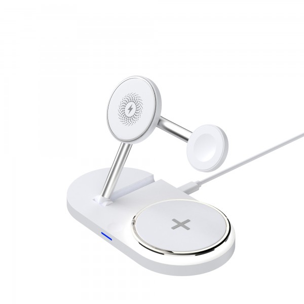 Безпроводное зарядное устройство ArmorStandart H101 MagSafe 15W Type-C 3A White (ARM78102)