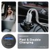Автомобильное зарядное устройство ArmorStandart 1USB 1Type-C PD 20W 2.4A QC 3.0 Grey + кабель Type-C-Lightning (ARM82460)