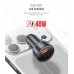 Автомобильное зарядное устройство ArmorStandart AR-C43 1Type-C 1USB PD 30W 3A QC 3.0 Grey + кабель Type-C-Lightning (ARM82462)