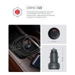 Автомобильное зарядное устройство ArmorStandart AR-C43 1Type-C 1USB PD 30W 3A QC 3.0 Grey + кабель Type-C-Lightning (ARM82462) Автомобильное зарядное устройство ArmorStandart AR-C43 1Type-C 1USB PD 30W 3A QC 3.0 Grey + кабель Type-C-Lightning (ARM82462)