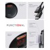 Автомобильное зарядное устройство ArmorStandart AR-C43 1Type-C 1USB PD 30W 3A QC 3.0 Grey + кабель Type-C-Lightning (ARM82462)