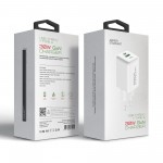 Сетевое зарядное устройство ArmorStandart AR371 30W GaN 1Type-C 1USB 3A White (ARM77549) Сетевое зарядное устройство ArmorStandart AR371 30W GaN 1Type-C 1USB 3A White (ARM77549)