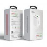 Сетевое зарядное устройство ArmorStandart AR372 45W GaN 1Type-C 1USB 3A White (ARM77550) Сетевое зарядное устройство ArmorStandart AR372 45W GaN 1Type-C 1USB 3A White (ARM77550)