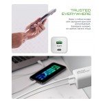 Сетевое зарядное устройство ArmorStandart AR372 45W GaN 1Type-C 1USB 3A White (ARM77550) Сетевое зарядное устройство ArmorStandart AR372 45W GaN 1Type-C 1USB 3A White (ARM77550)