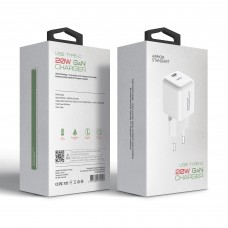 Сетевое зарядное устройство ArmorStandart AR373 20W GaN 1Type-C 3A White (ARM77569)