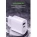 Сетевое зарядное устройство MadeInFuture MFS12 1Type-C 1USB 12W 2.4A + Cable USB-Type-C White (MIF82822)