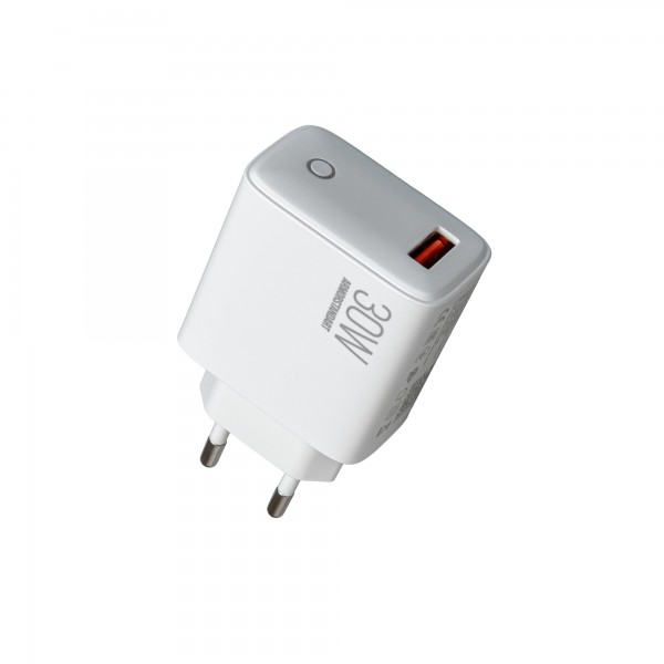 Сетевое зарядное устройство ArmorStandart AR013 1USB 30W 3A White (ARM84424)